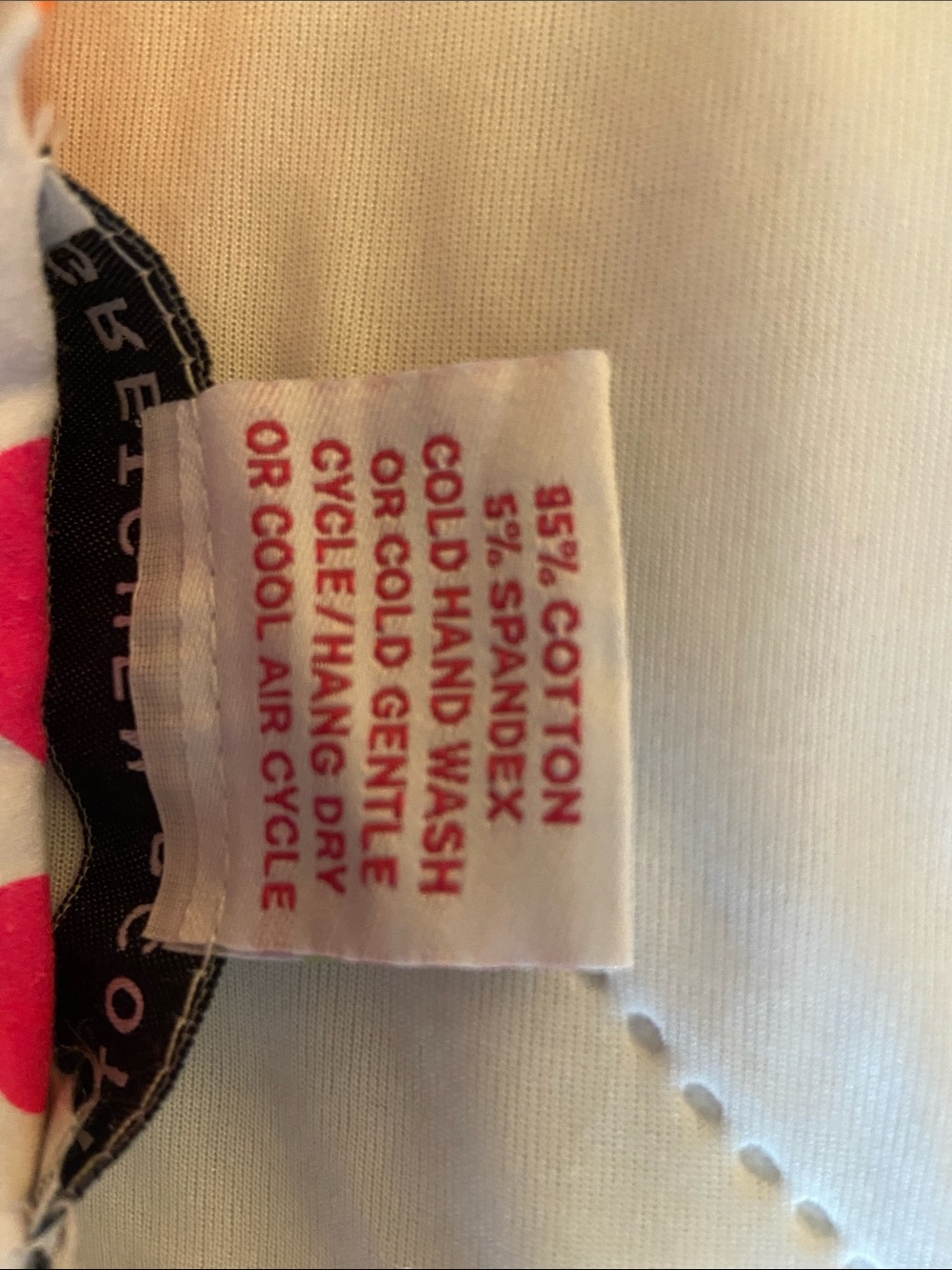 Gretchen Scott Designs Skinny Pants in Pink & Orange Abstract Print - Picture 4 of 5